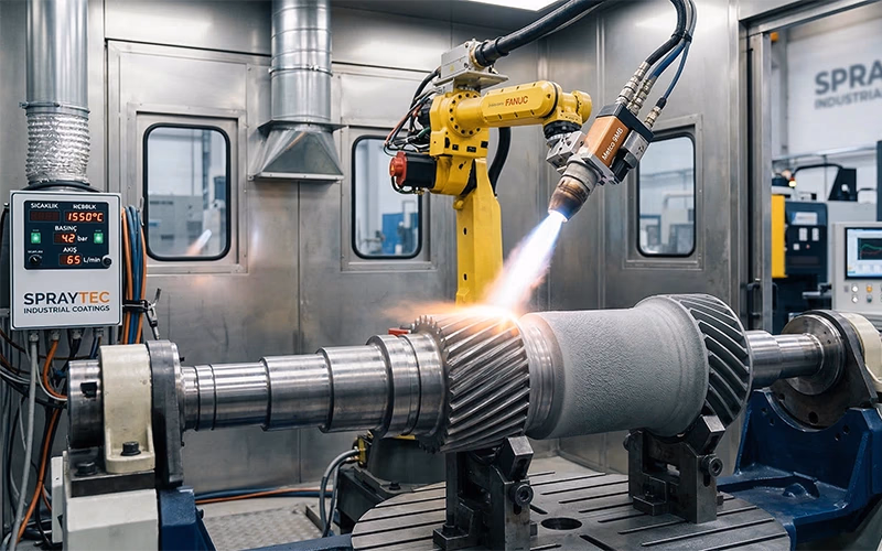 Termal Sprey — Cormet Metalurji ürün görseli